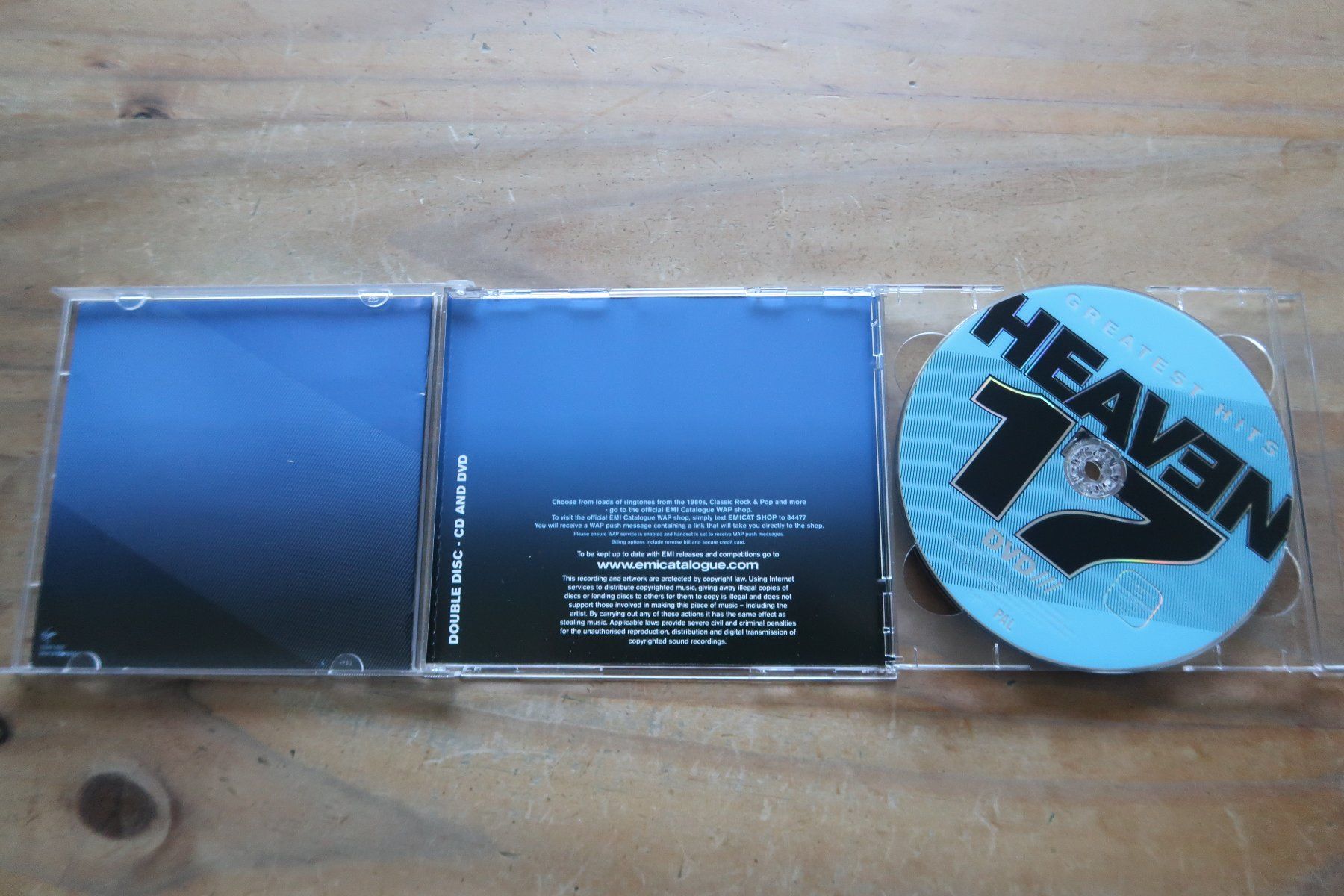 CD: HEAVEN 17 - GREATEST HITS - CD + DVD – Usato da Basel venduto da Patiscat 5