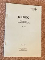 MILVOC Wörterbuch militärischer Begriffe - Schweizer Armee