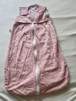Schlafsack Odenwälder 0.5 TOG 90cm rosa Blättermuster 