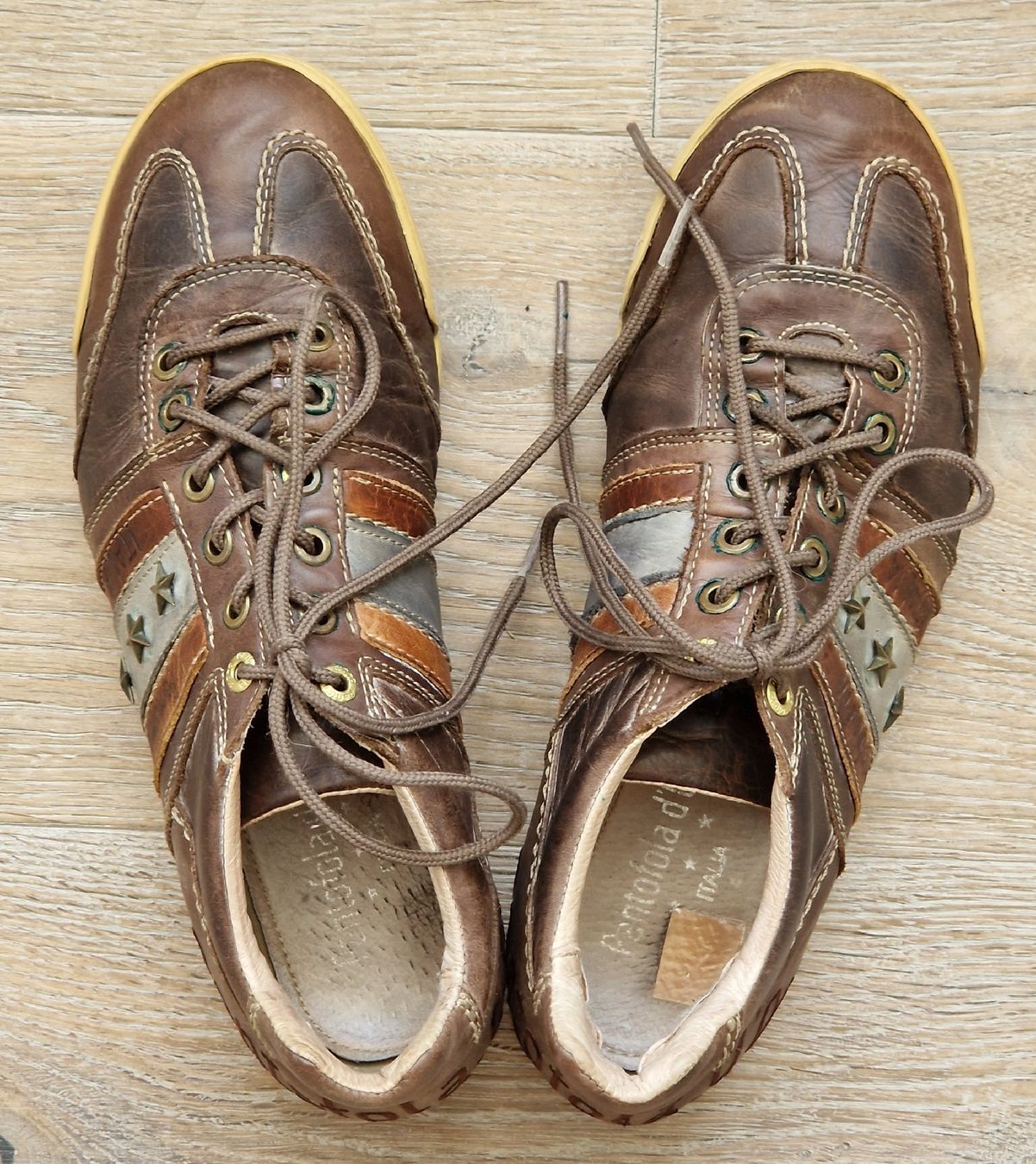 Scarpe da uomo: Leder Sneakers "Pantofola d'Oro" Gr.41 – Usato da Küssnacht am Rigi venduto da Mika014 4