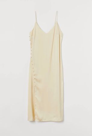 H&M 🤍 robe combinaison satin lingerie NEW! L