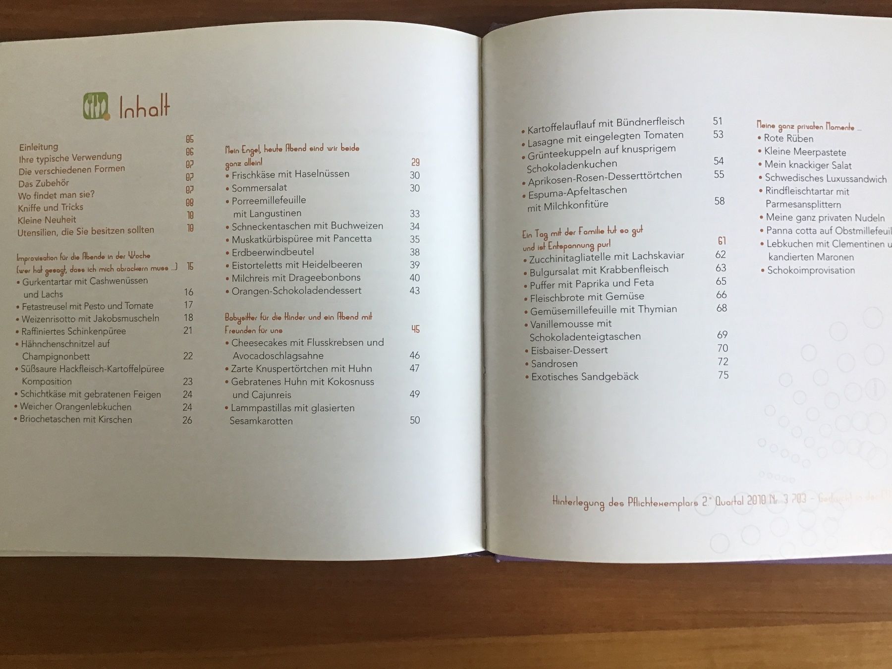 Bücher: Leckereien mit Patisse Servierringen – Gebraucht aus Kirchenthurnen von Gluecksbrief 9