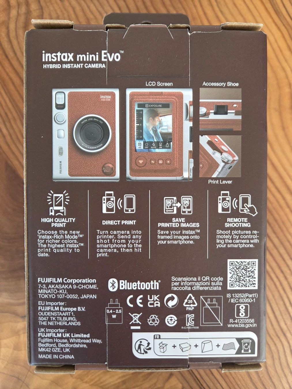 Fujifilm Kamera: Instax mini Evo mit Zubehör – Neu (gemäss Beschreibung) aus Cham von Hopy 4