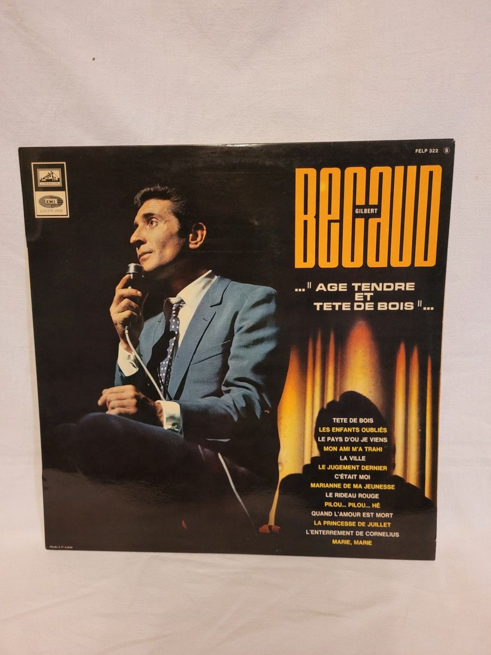 Dischi in vinile: Vinyle Gilbert Bécaud "Age Tendre" 33T – Usato da La Chaux-de-Fonds venduto da reu_kx5l