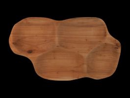 Holz Servierplatte