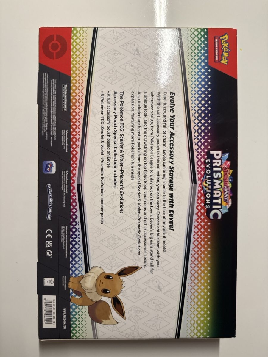 Pokémon Cartes à collectionner: Pokémon Prismatic Evolutions Eevee Accessory Pouch NEU – Neuf avec emballage d'origine à Rümlang par Peco95 1