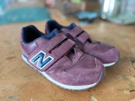 New Balance 373 Kinder-Sneaker Klettverschluss weinrot Gr.37