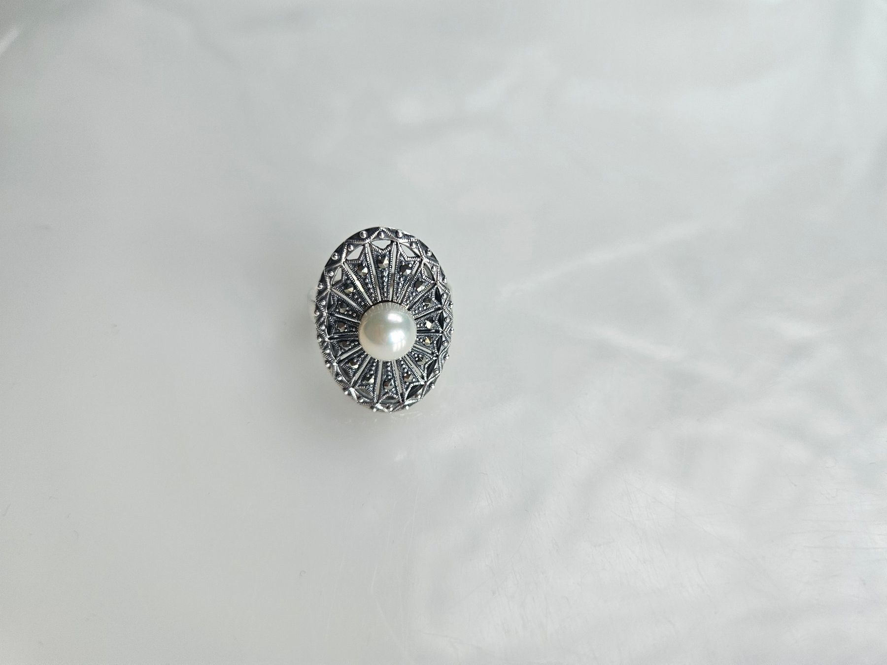 Ringe: Silberring mit Perle Grösse 56 – Neu (gemäss Beschreibung) aus Winterthur von ste_tcx5 4