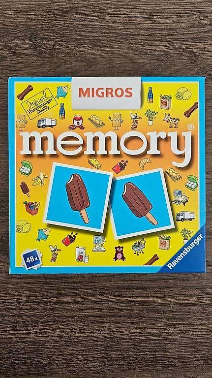 Ravensburger Spiele: Memory Migros – Gebraucht aus Erstfeld von nan_6f9p
