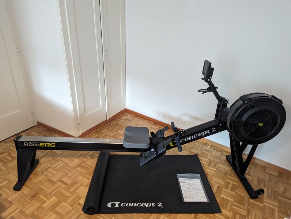 Rudergerät Rameur Rower Concept 2 RowERG PM5 Kaufen auf Ricardo
