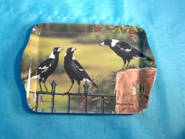 Serviertableau, Flötenvogel, Australien