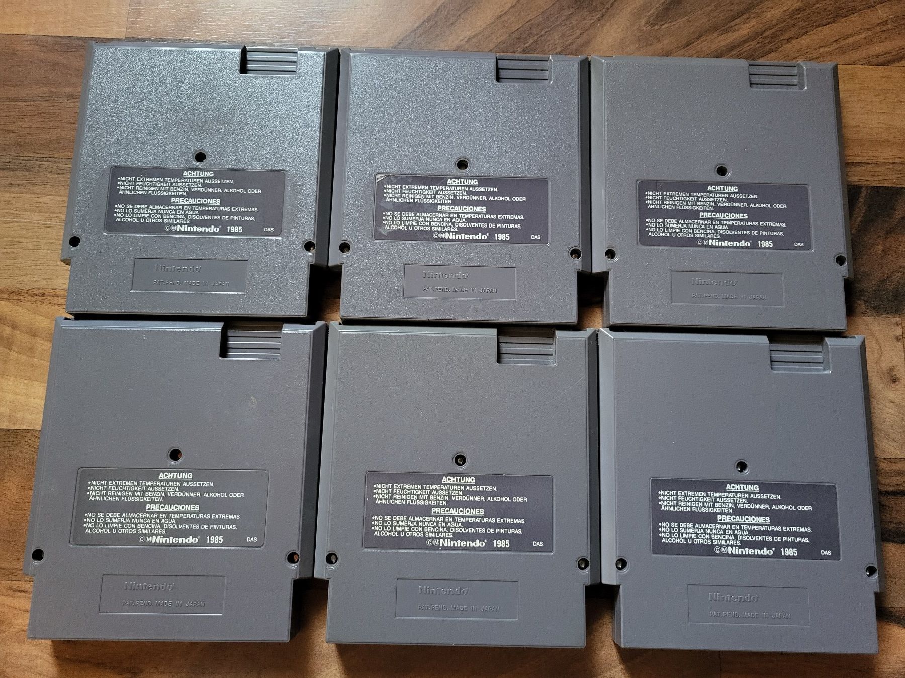 Nintendo Spiele: NES Games - 6 Stück – Gebraucht aus Gossau SG von B.Stillhard 2