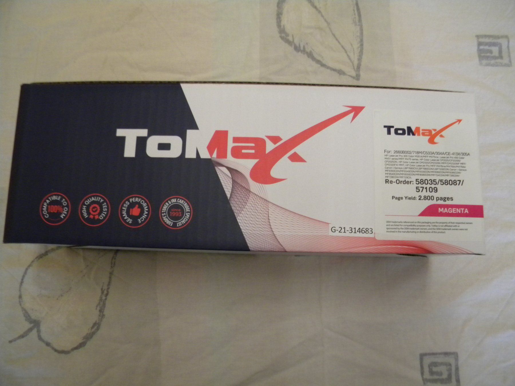 Cartucce per stampanti & toner: CE413X  305x – Nuovo e nell'imballaggio originale da Bühler venduto da Wini100