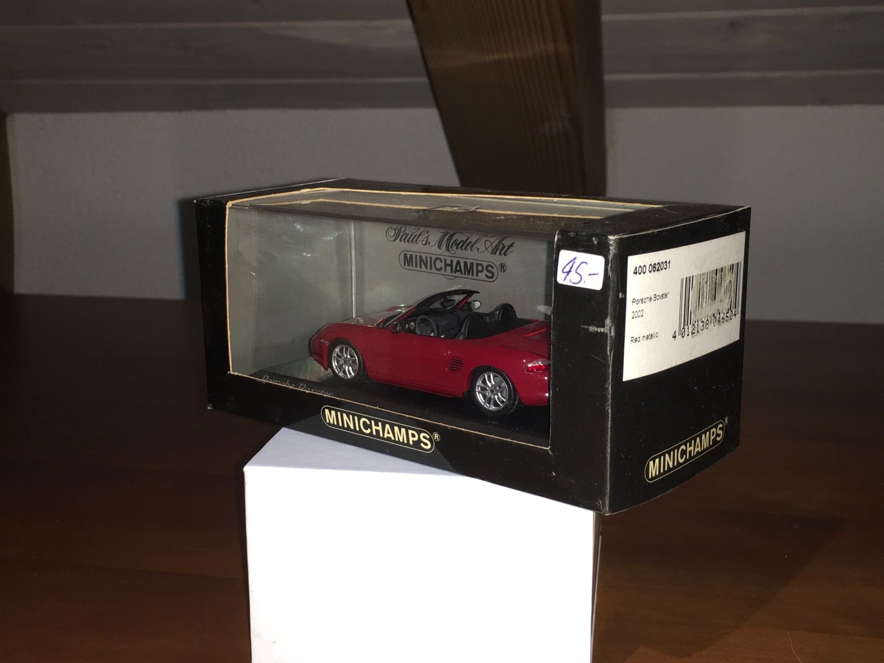 Porsche Modellini d'auto: Porsche Boxster 1/43 Minichamps – Nuovo (secondo la descrizione) da Wohlen AG venduto da PrivatSammlung 1