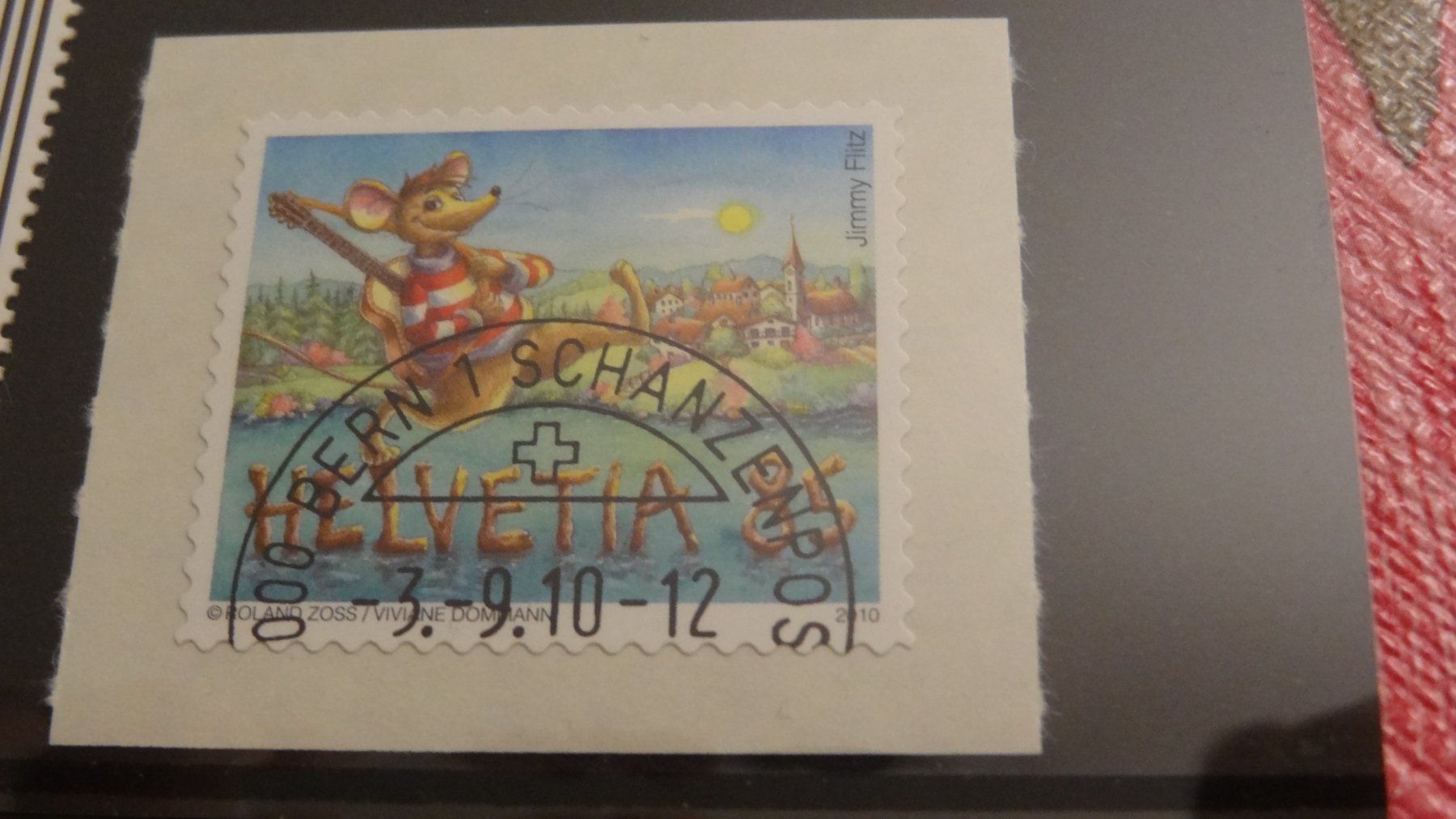 Tutti i francobolli: 2010 Jimmy Flitz Schweizer Maus ET SCHANZENPOST – Usato da Olten venduto da pechsisa1