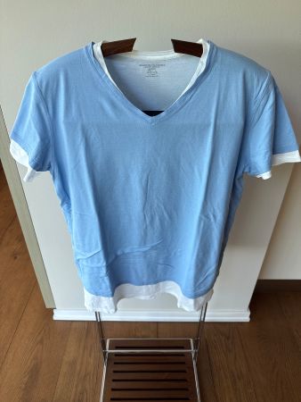 MAJESTIC FILATURES 2 FARBEN T-SHIRT