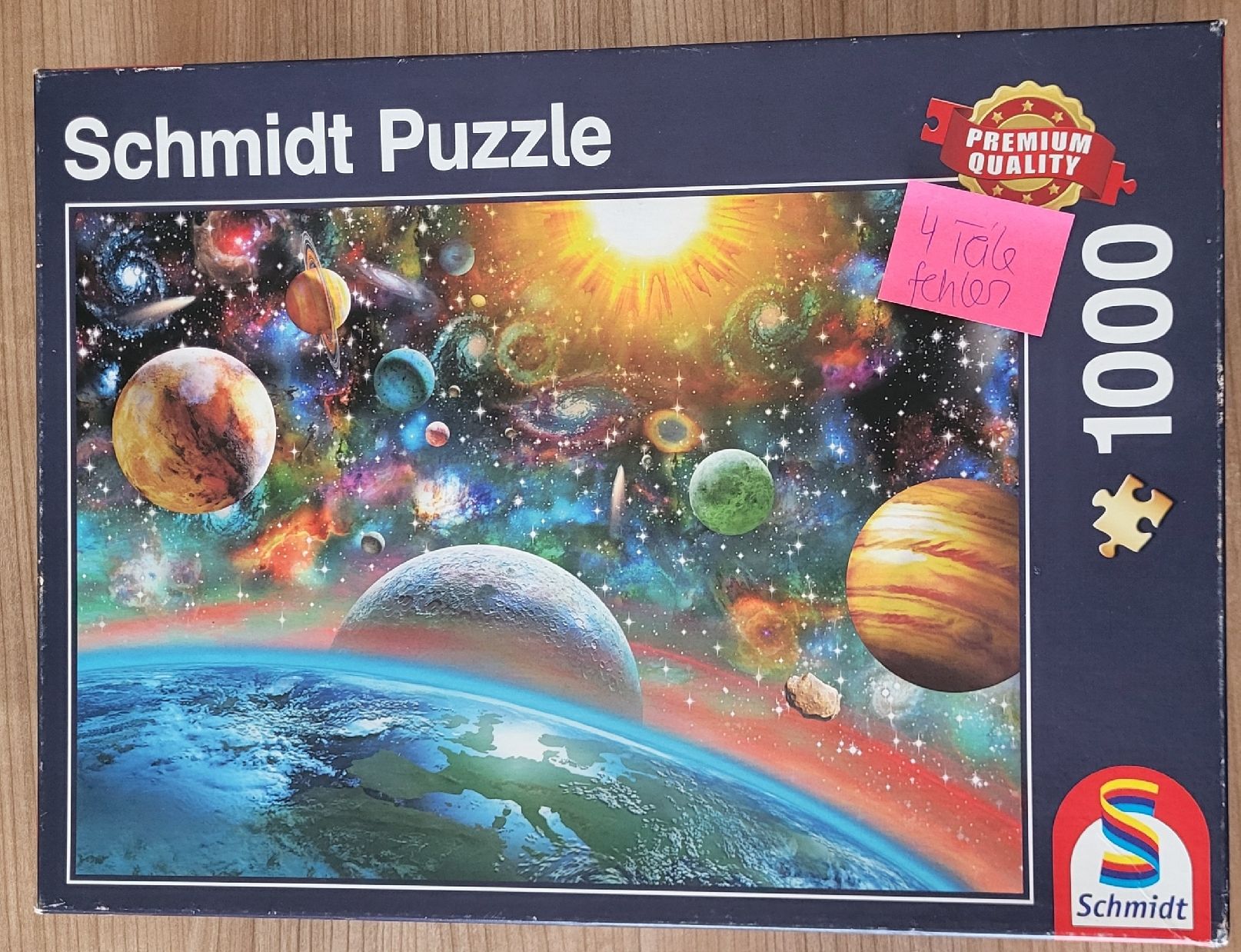 Puzzle: Puzzle Planeten / 4 Teile fehlen – Usato da Rüti ZH venduto da clady01