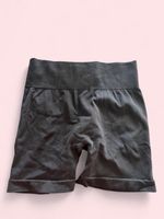 Black & navy shorts with built in scrunch