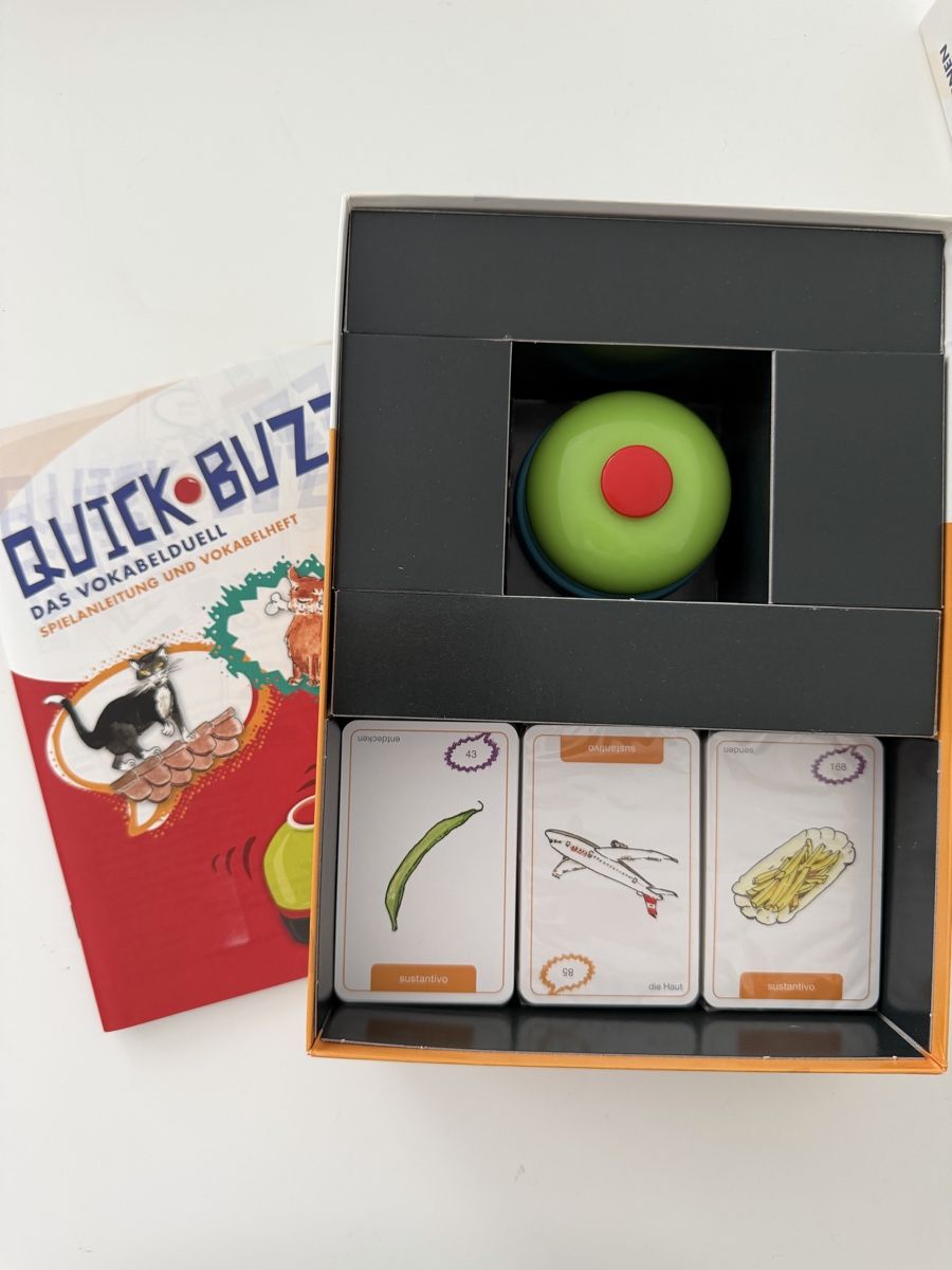 Giochi: Quick Buzz Spanisch Vokabelspiel A1-B1 - Das Vokabelduell – Nuovo (secondo la descrizione) da Jona venduto da dar_k2v9 2
