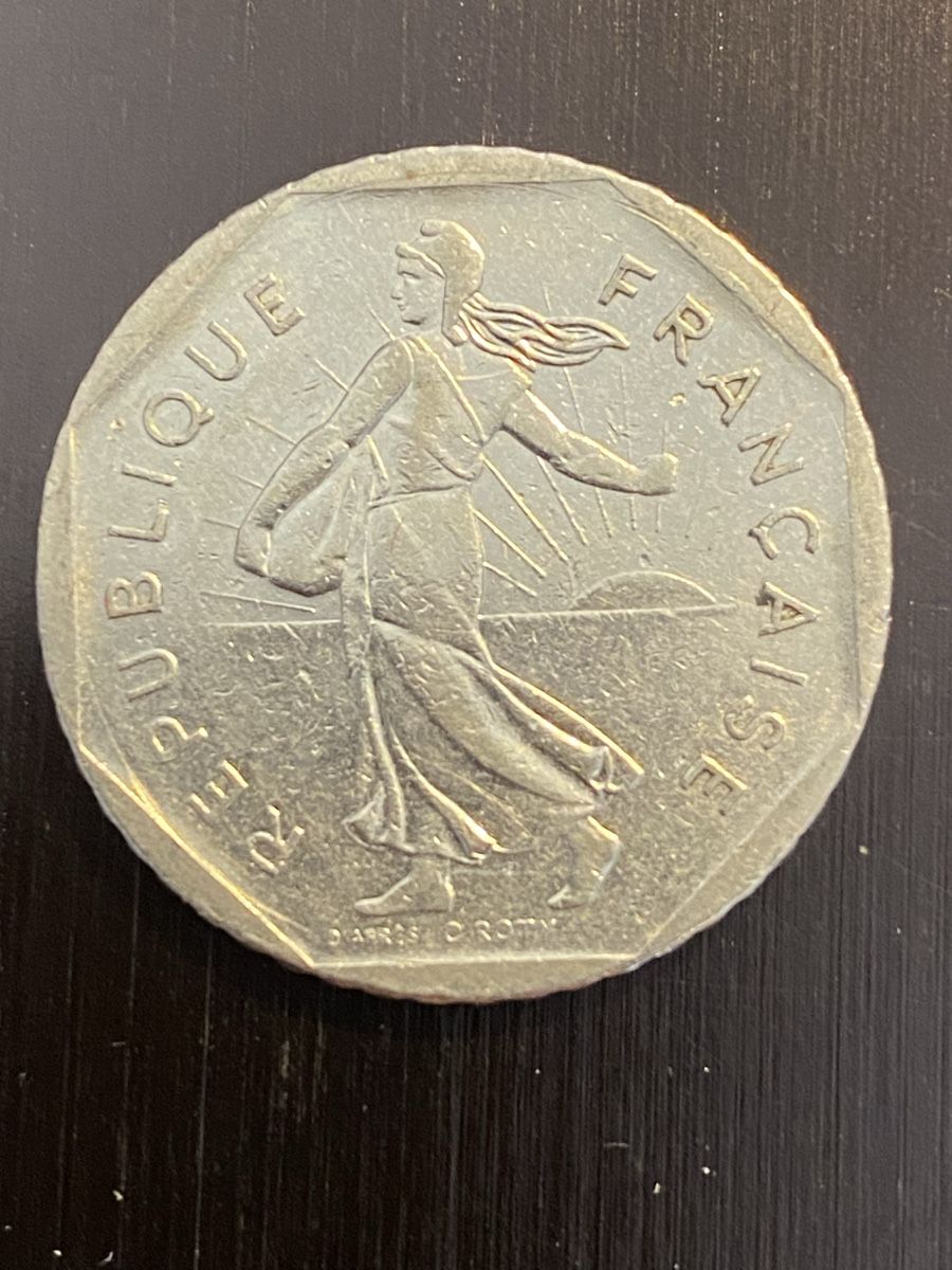 Tutti le monete: France, 2 FF 1979 nickel  – Usato da Corsier-sur-Vevey venduto da Ginoarturo 1