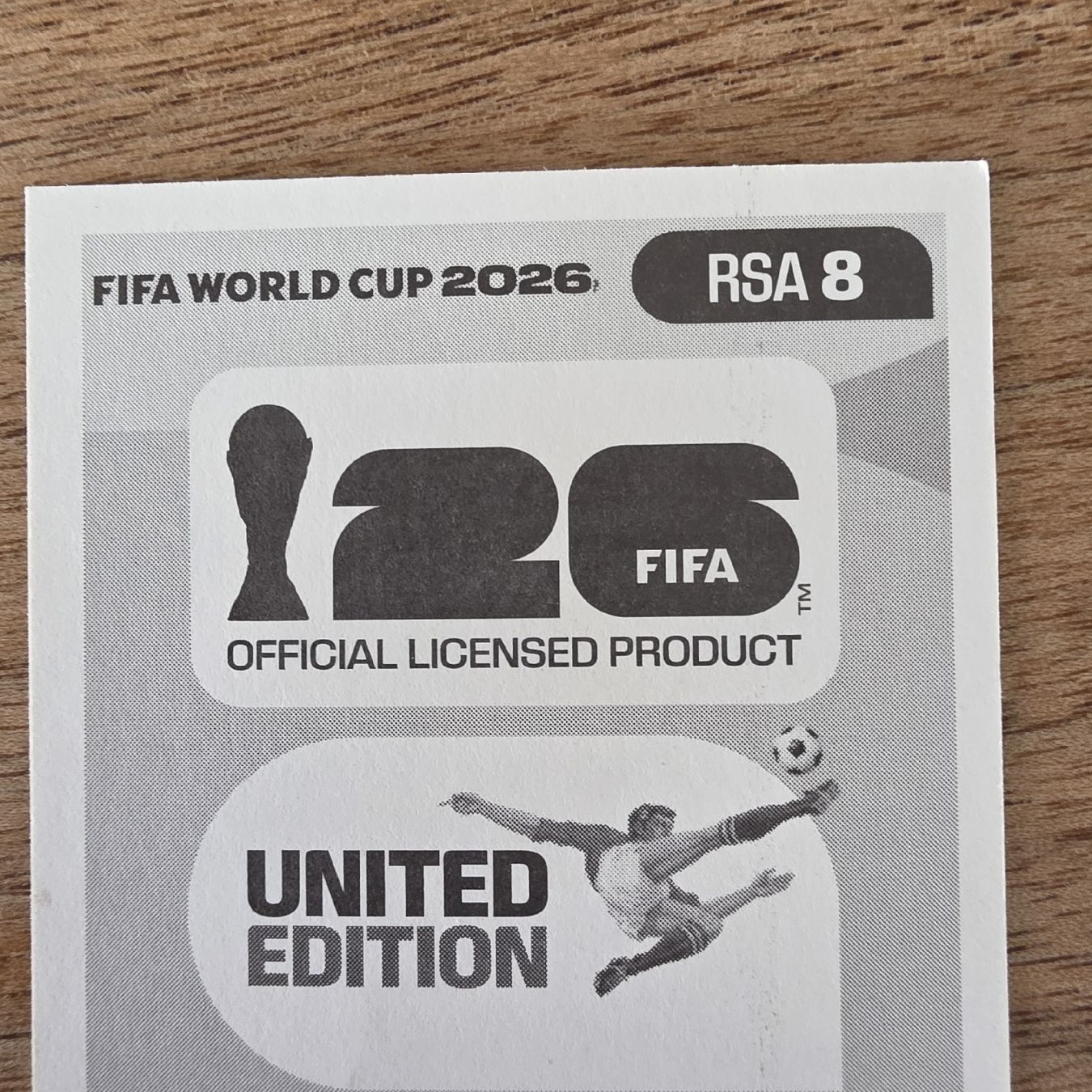 Panini Carte collezionabili: Pannnn Siyabonga Ngezana RSA8 – Nuovo e nell'imballaggio originale da Buchs AG venduto da LogoParts 2