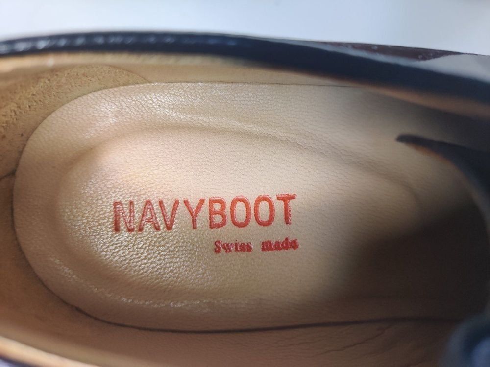 Navyboot Scarpe da donna: Schicke Herren Lackschuhe Gr. 35.5 Navy Boot – Usato da Rothrist venduto da lil_tg5m 3