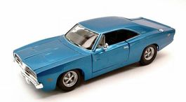 Dodge Charger R/T 1969 blau met.   1:24 von Maisto