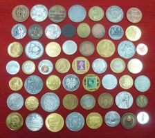 Sammlung von 50 Stück Medaillen Schweiz & Ausland ab 1925