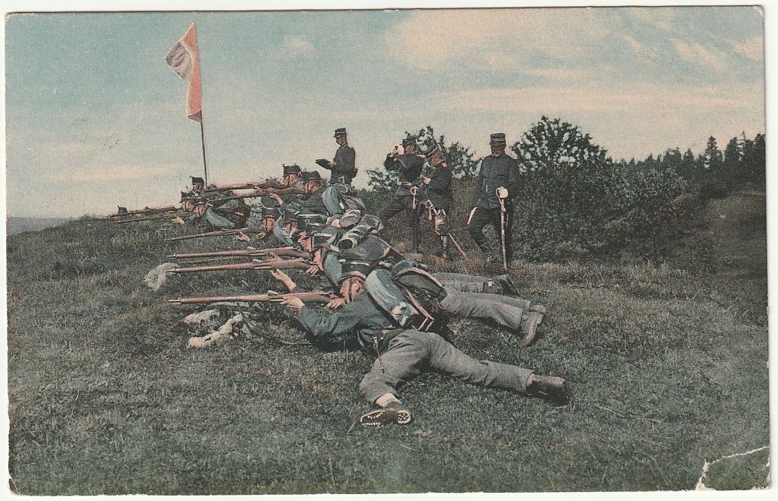 Ansichtskarten: AK Gefechtsschiessen 1910 – Gebraucht aus Fislisbach von Zigzag12