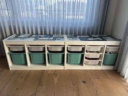 2x Trofast mit Limmaland Folie