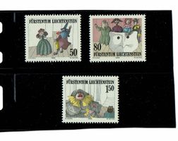 Briefmarken + Maximumkarten Liechtenstein 1985