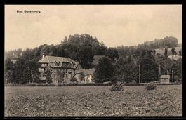 AK Bad Gutenburg, Kurhaus am Waldrand