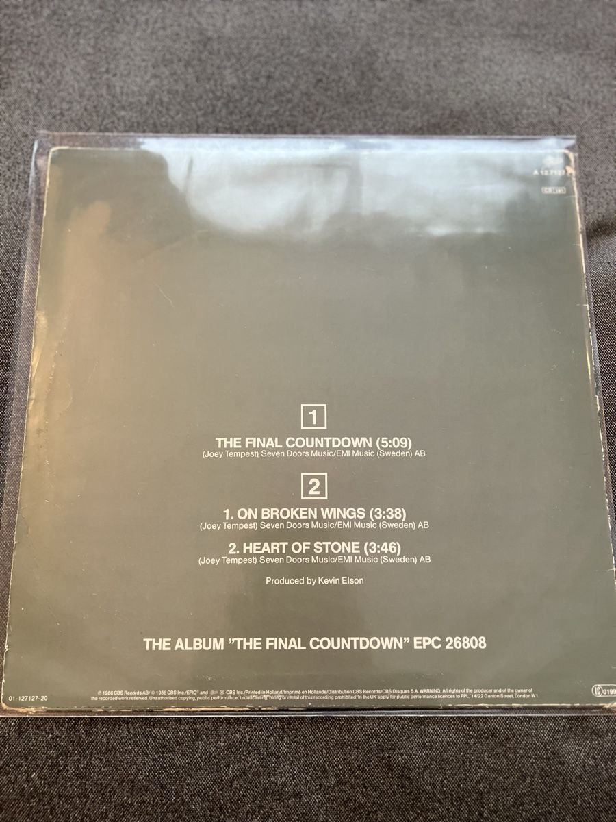 Schallplatten: EUROPE - The Final Countdown – Gebraucht aus Mont sur Rolle von nicola1075 1