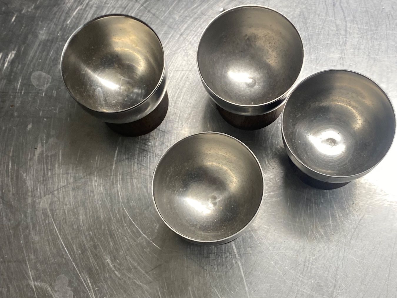 Altre Stoviglie: 4 Eierbecher Dansk design, Lundtofte denmark – Usato da Solothurn venduto da BORGHAGEN 2