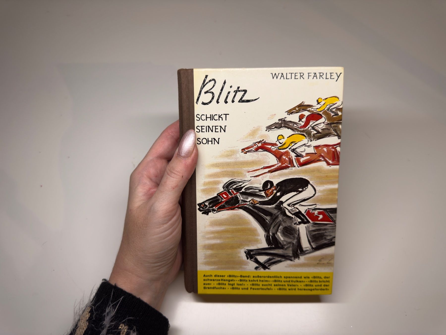 Libri: ROMAN: Walter Farley, Blitz schickt seinen Sohn – Usato da Grosswangen venduto da Deutsche_Romane