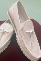 AUTHENTIC Stylish White Louis Vuitton Loafers Eur 44/US 11