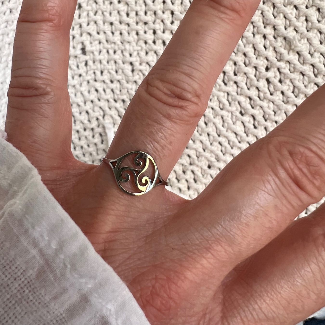 Ringe: Bague Triskell en acier inox – Neu (gemäss Beschreibung) aus Pully von sunaddict 2