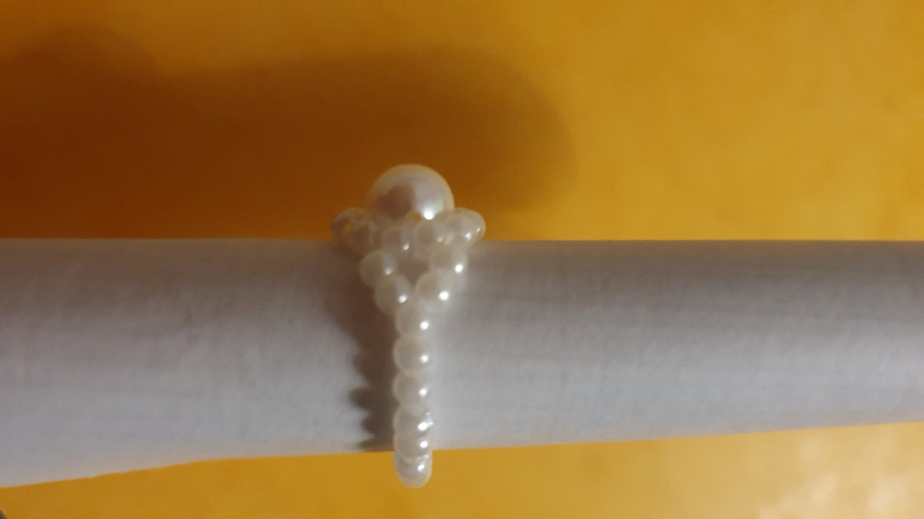 Anelli: Schöne spezielle Perle Ring – Nuovo (secondo la descrizione) da Winterthur venduto da Ywan1 3