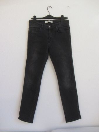 INDIGO & MAINE - Slim Jeans schwarz W30 L32