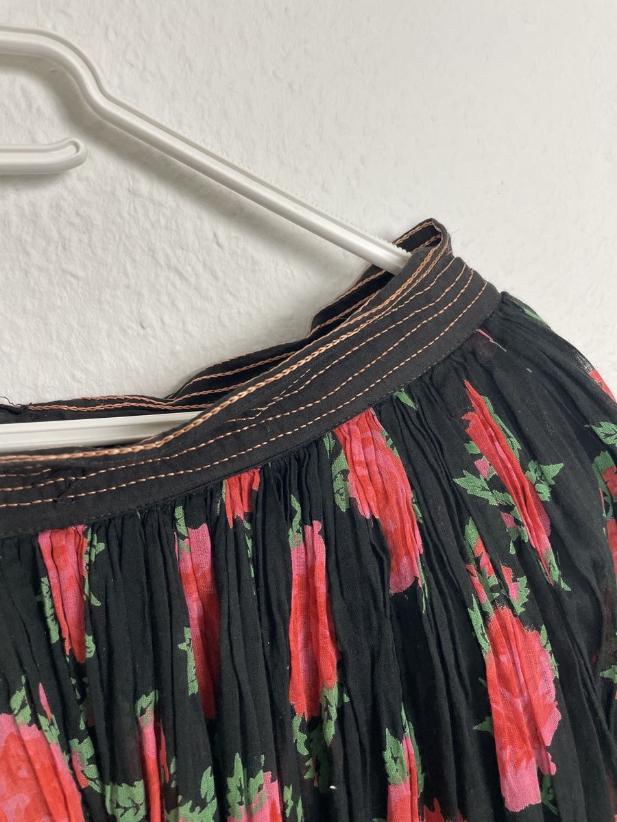 Röcke: Vintage Rose Print Midi Skirt – Gebraucht aus Knonau von Grapesvintage 4