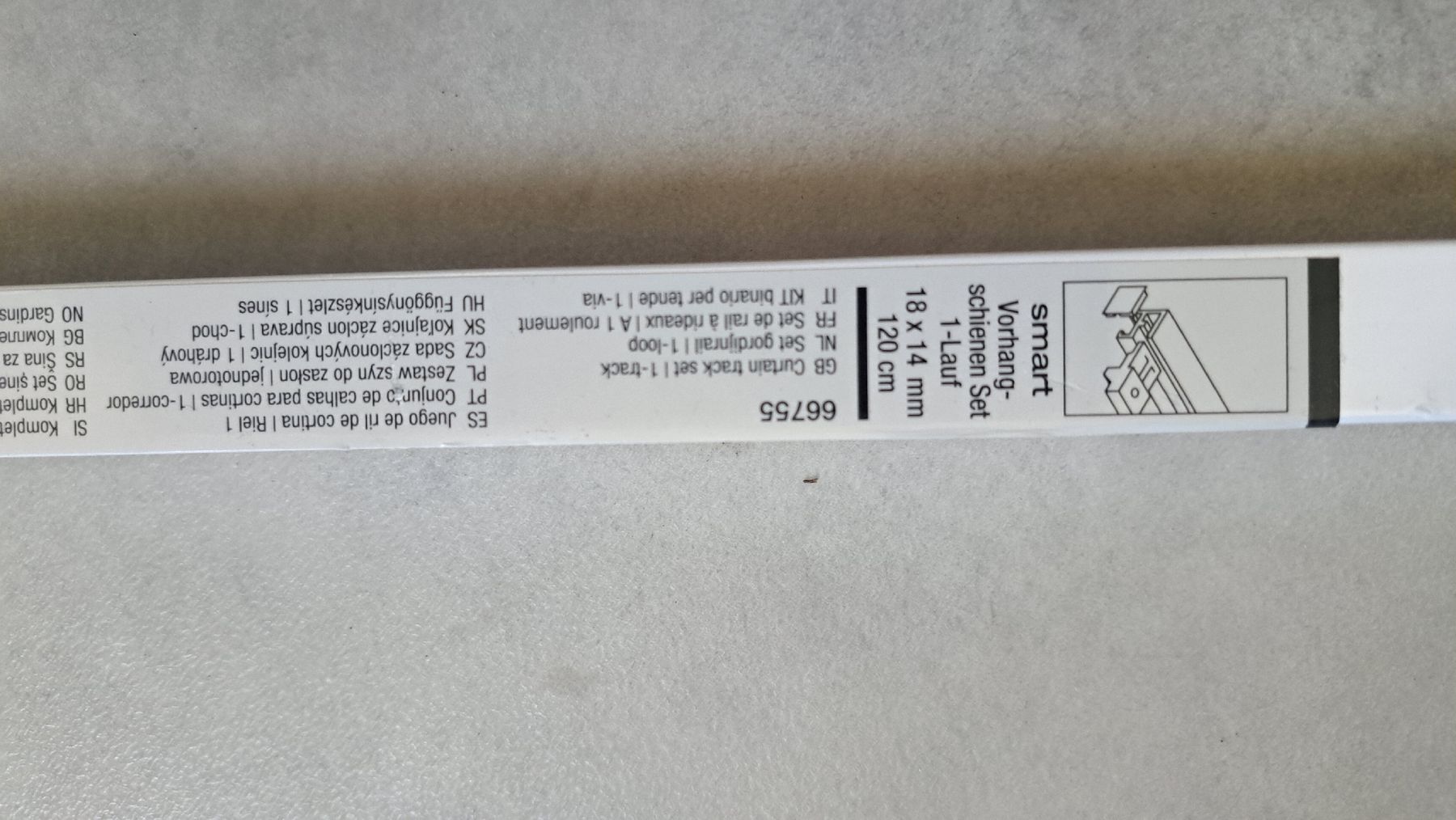 Altro per il bagno: Vorhangschiene / Gardinenschiene originalverpackt – Nuovo e nell'imballaggio originale da Zürich venduto da van_5dqh