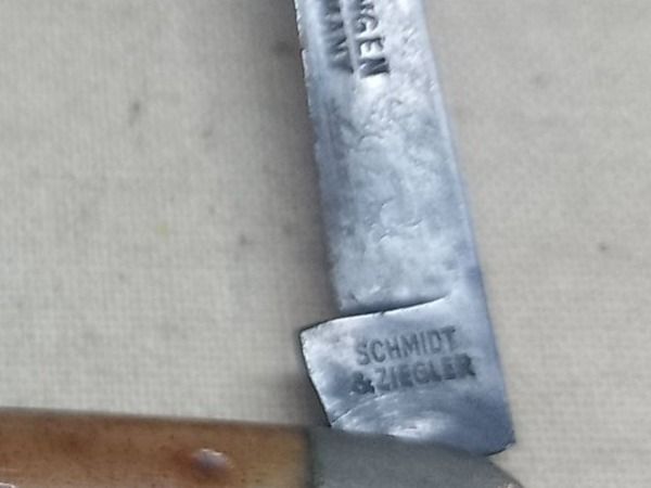 Coltelli tascabile: Messer - Antik - "Schmidt  &  Ziegler - Solingen" – Usato da Sorengo venduto da 74in 2