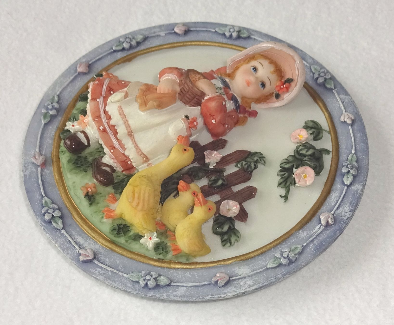 Statuette: Mädchen mit Futtertopf und Gänsen – Usato da St.Gallen venduto da Paddington11 2