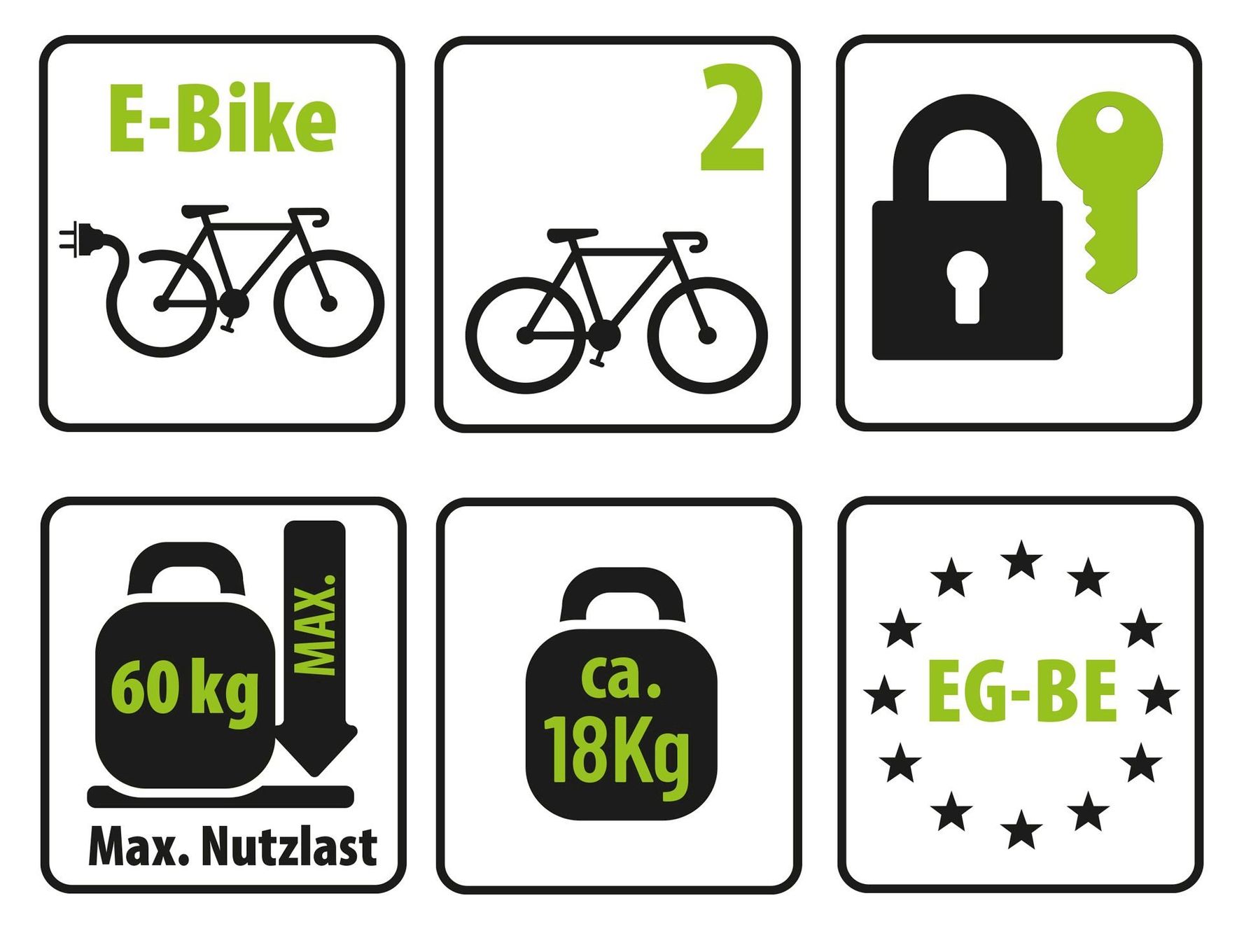 Portapacchi: EUFAB PROBC2+ Fahrrad-Kupplungsträger – Nuovo e nell'imballaggio originale da Bottighofen venduto da zaap 8