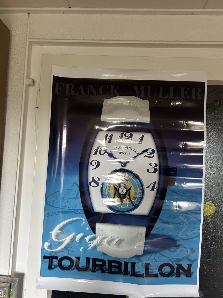 Foto & Immagini: Affiche Franck Muller Giga Tourbillon – Usato da Le Brassus venduto da val_c8d8