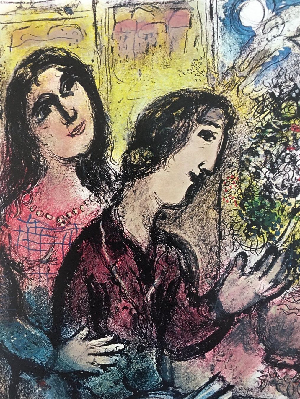 Grafiken & Lithographien: Marc Chagall Farb-Offset-Lithographie – Gebraucht aus Nennigkofen von Sommersonnen 2