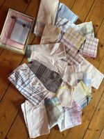 25 Stück neu & alt Herren Taschentücher Konvolut 14