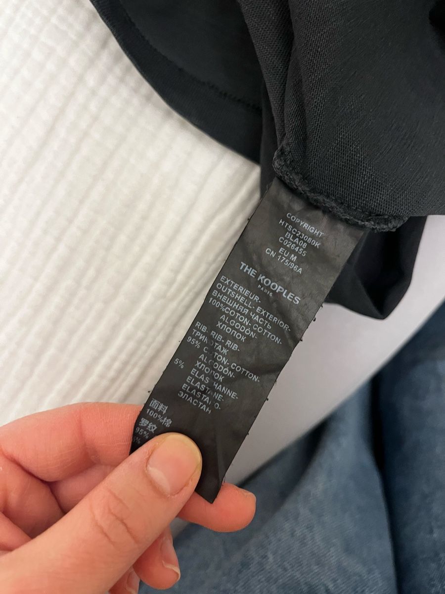 T-shirt: Kooples Shirt schwarz Gr.M – Nuovo (secondo la descrizione) da Hinwil venduto da dire07 3