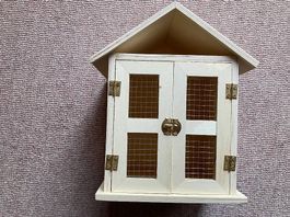 Spiel- oder Deko - Hasenstall aus Holz