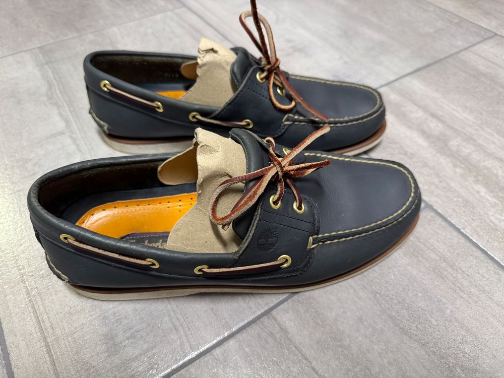 Timberland Bootsschuhe, Dunkelblau Top Zustand! (Gebraucht) in